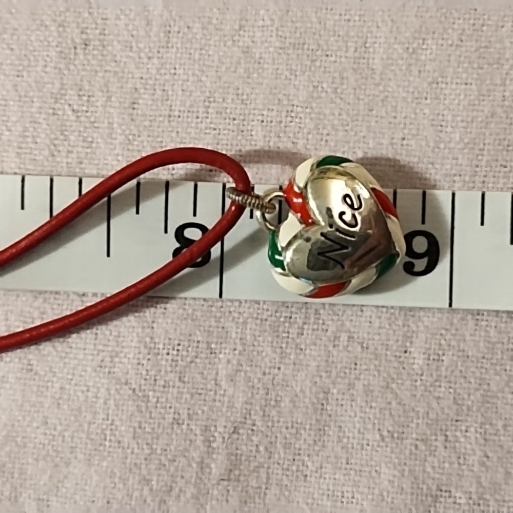 🍏BOGO🍏Brighton Naughty Or Nice Heart Pendant Necklace - Picture 2 of 3